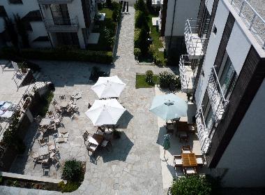 dinning area outside restaurant