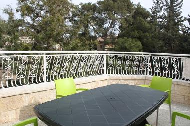 Another view of the breakfast balcony and the greenery around.