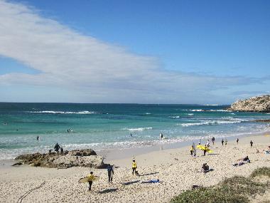 The popular Roman Beach