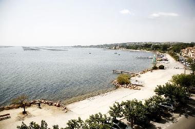 One of the two beaches in Bouzigues, less than 5 minutes walk from the house