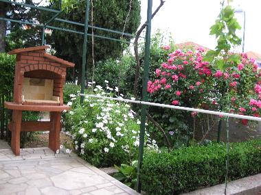 Rear terrace with BBQ