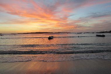 Sunset at Estoril Beach