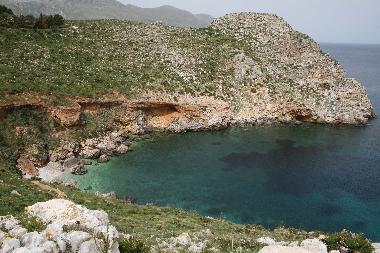 Cala Rossa bay a little known because hidden, a true corner of paradise
