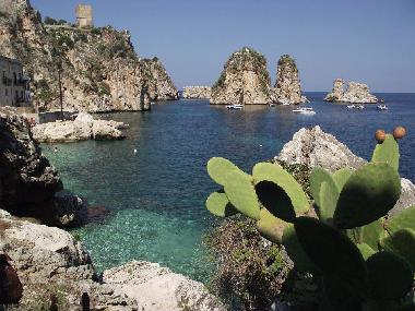 Here are the stacks of Scopello, lovely