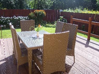 Terrace with grill