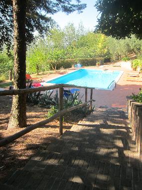 Going to the swimming pool