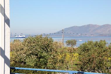 Sea view from the balcony