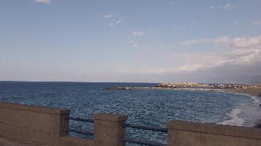 sea front with child safe cove and beach