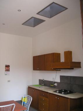 Living room and kitchen 