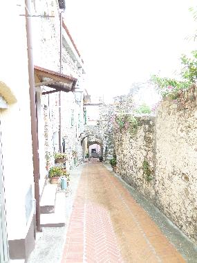 Central village street