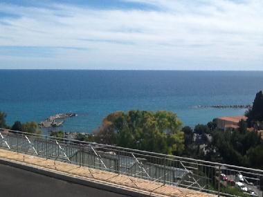 View from the private terrace