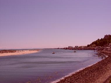 Entrance of the estuary