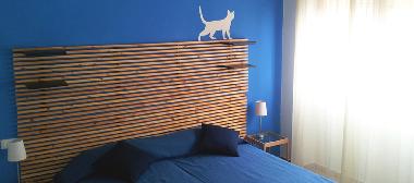 the blue studio - double bed or 2 single