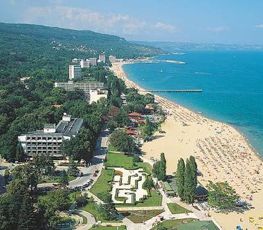 the nearest beach and airport city is Bourgas-70 miles away.  