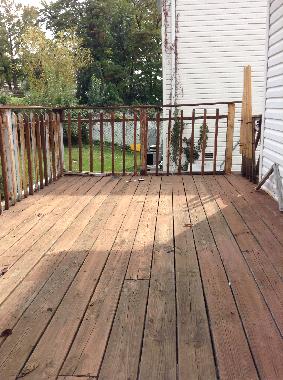 wood deck