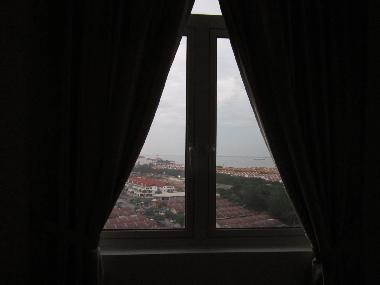 Sea view from the bedroom