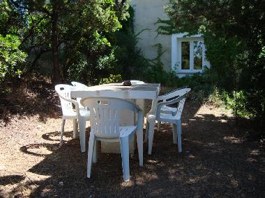 the place for seat outside