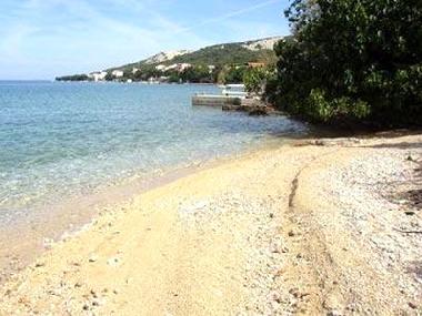 privat sand beach only 20m far from house