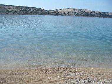 privat sand beach only 20m far from house