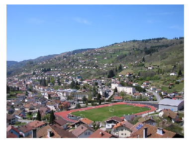 Fantastic view over the valley