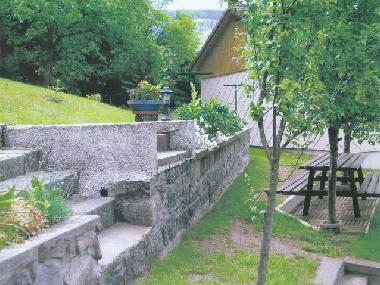 BBQ area at the garden