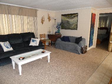 Living room to master bedroom