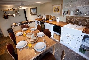 Dining Table and Kitchen
