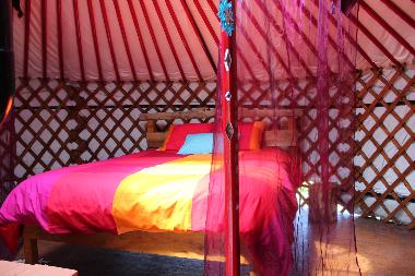 Comfy bed for relaxing nights