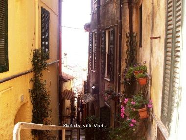 Fiuggi Citt�   The old town 