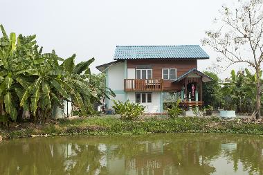 View  over the fishpond