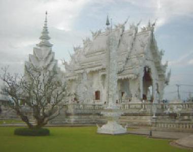 Whit Temple near Chiang Rai