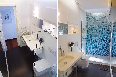 Modern and fully equipped bathroom