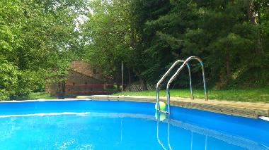 Summer swimming pool