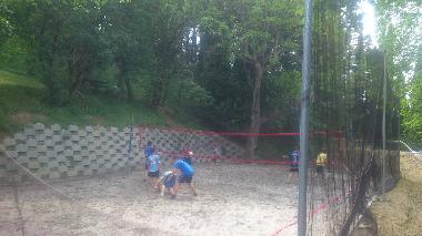 Tennis, Volley sand ground
