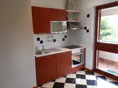 Delux ****Apartment 01_2+1: Ganz neue Kuche mit allen Kuchengeraten