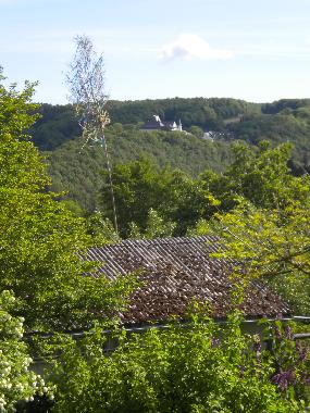 View to the Wildenburg from the Bedroom