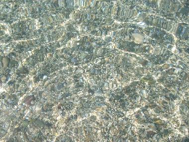 Crystal clear waters