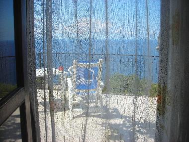 SEA VIEW FROM THE BEDROOM