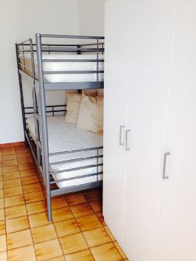 bed room with bunk bed
