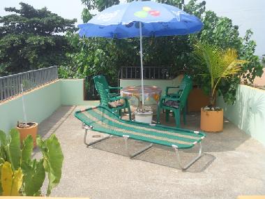 Sun-roof-terrace on Top of the Coconut Bay Apartment