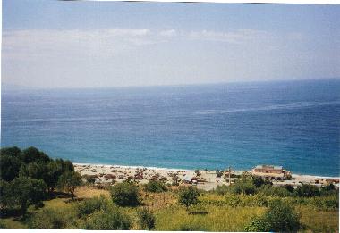 La Tonnara Beach (view from the terrace)