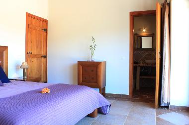 Master bedroom with ensuite bathroom