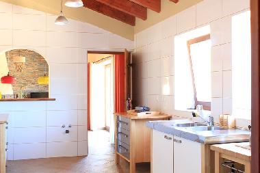 Kitchen in the Vida Pura Villa