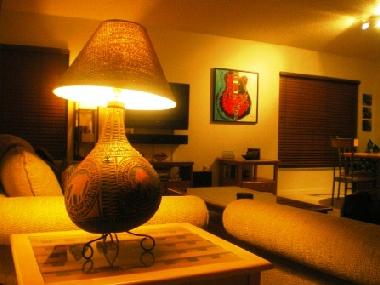 Living Room in the Evening