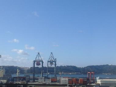 View to River Tagus from living room