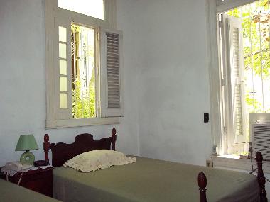 Bedroom with windows