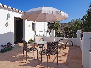 Almond suite private terrace