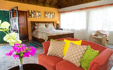 Sunrise Suite  Sleeps 2 with a great view of the Ocean, Cable TV, En-suite Bathrooms, Living Area, D