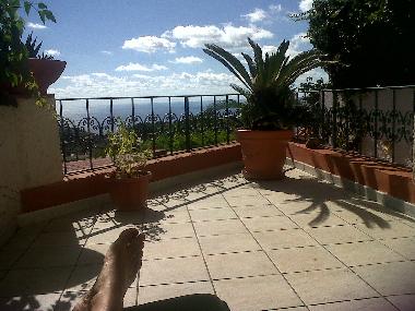 THE TERRACE LOOKING FOR THE SEA 