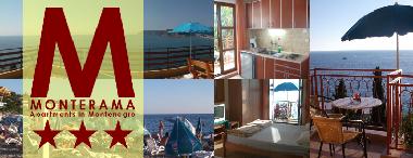 Three star category apartments in Montenegro